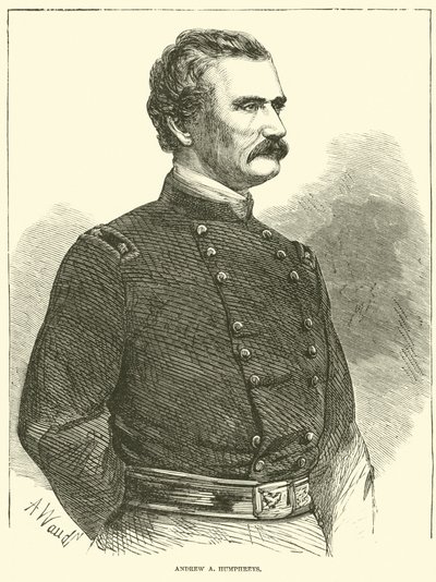 Andrew A Humphreys, août 1863 - American School