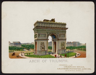 Arc de Triomphe, Paris, France - American School