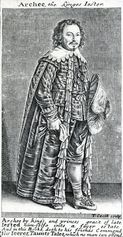 Archee, le bouffon du roi, portrait d