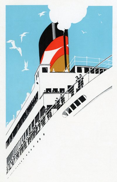 Illustration Art Déco des années 1920 d