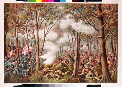 Attaque des Amérindiens à la rivière Tippecanoe, Territoire de l