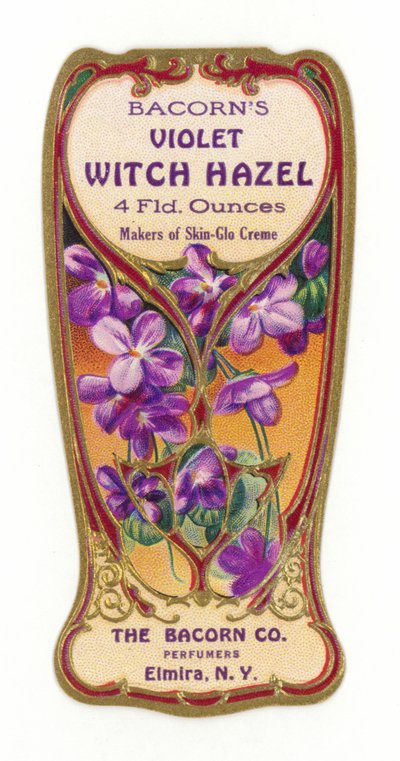Étiquette Bacorns Violette Hamamélis - American School