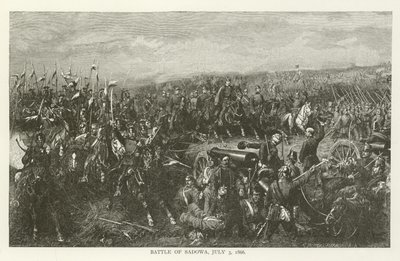 Bataille de Sadowa, 3 juillet 1866 - American School