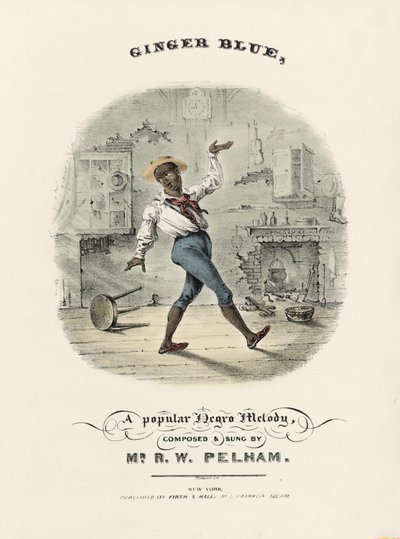 Planche pour la chanson populaire des Noirs d
