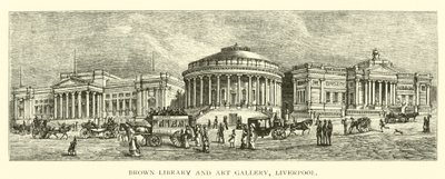 Bibliothèque Brown et galerie d