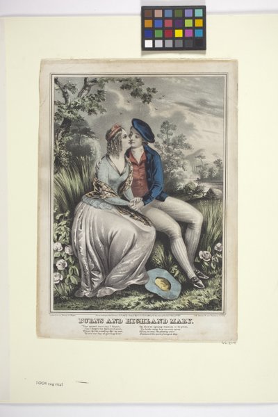Burns et Highland Mary - American School