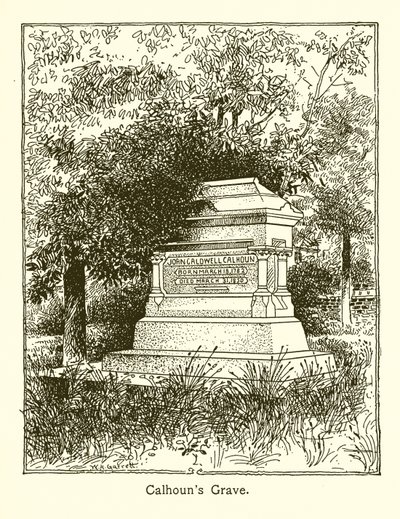 Tombe de Calhoun - American School
