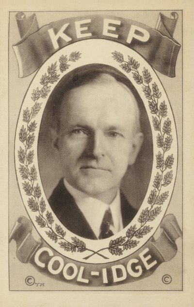 Calvin Coolidge (lithographie) - American School