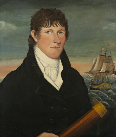 Capitaine David Bush, 1812 - American School