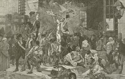 Capture de la Bastille, peint par François Flameng - American School