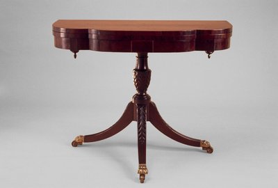 Table à cartes - American School