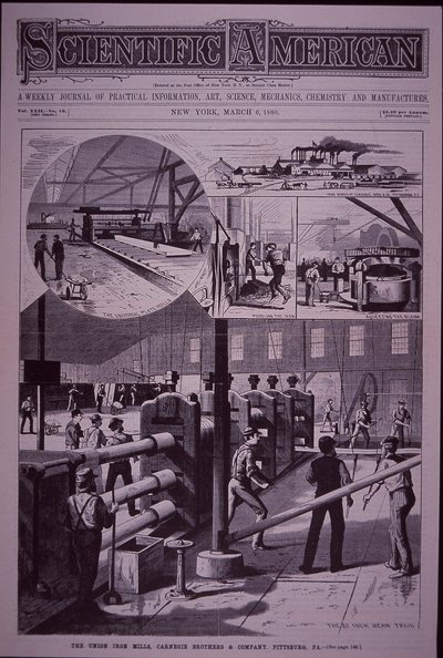 Carnegie Union Iron Mills, Pittsburgh, Pennsylvanie - American School