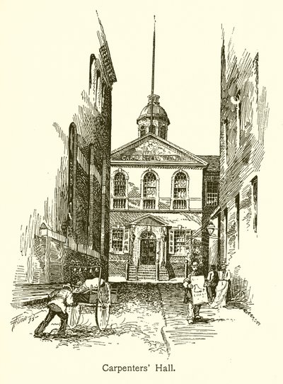 Carpenters Hall, Philadelphie - American School