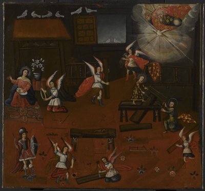 Atelier de charpentiers à Nazareth - American School