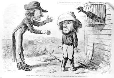 Caricature satirique de l