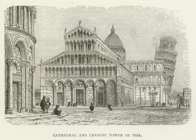 Cathédrale et tour penchée de Pise - American School