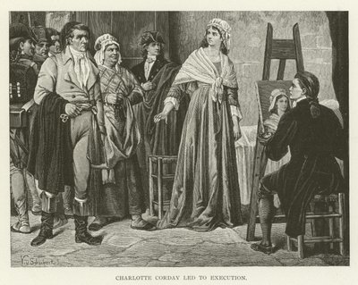 Charlotte Corday conduite à l