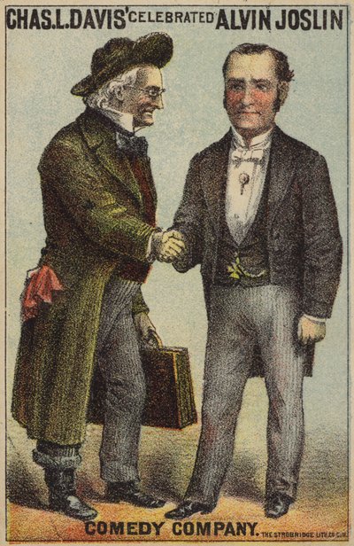 Chas L Davis célébré Alvin Joslin - American School