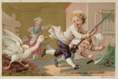 Poursuivant le rôti! - American School