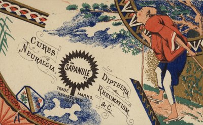 Homme chinois marchant sur la colline - American School