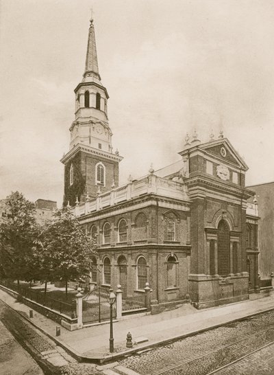 Église du Christ, Philadelphie - American School