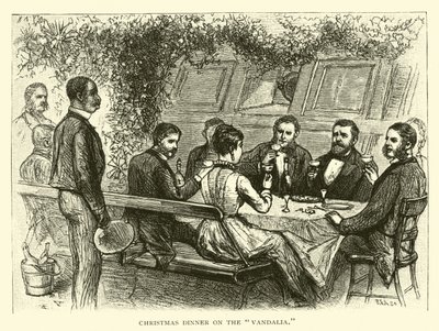 Dîner de Noël sur le Vandalia - American School