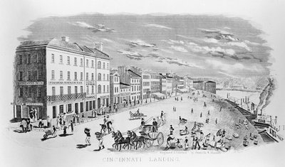 Débarcadère de Cincinnati, 1841 - American School