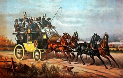 Le carrosse du colonel Kane, publié par J. B. Brewster & Co - American School