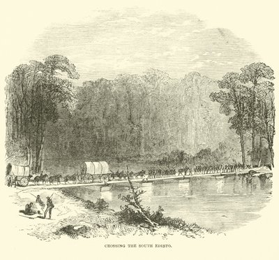 Traversée du South Edisto, janvier 1865 - American School