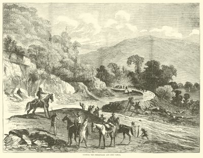 Coupe du canal Chesapeake et Ohio, juillet 1864 - American School