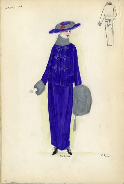 Robe de jour, Belchof David - American School