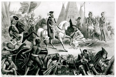 De Soto découvrant le Mississippi, 21 mai 1541, de 