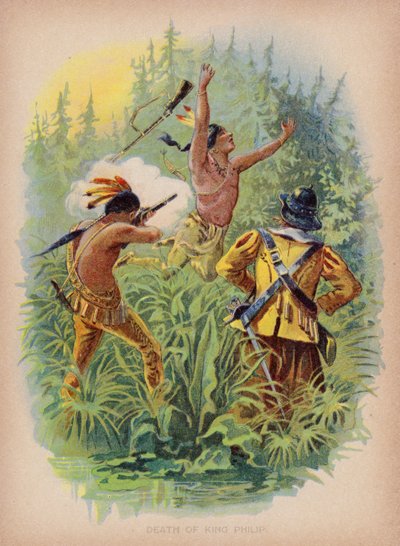Mort du roi Philippe (gravure) - American School
