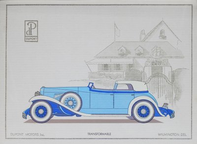 Voitures DuPont : Transformable, 1921 - American School