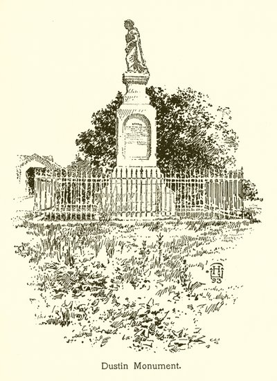 Monument de Dustin, New Hampshire - American School