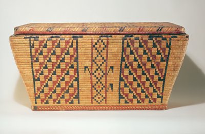 Panier géométrique des Eastern Woodlands - American School