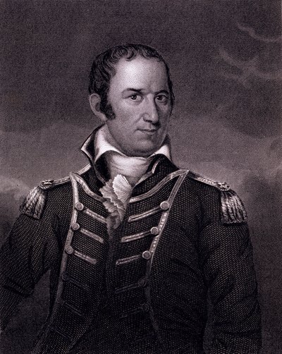 Edward Preble (1761-1807), gravé par Henry Bryan Hall (1808-84) d