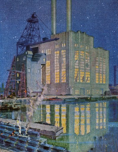 Centrale électrique - American School