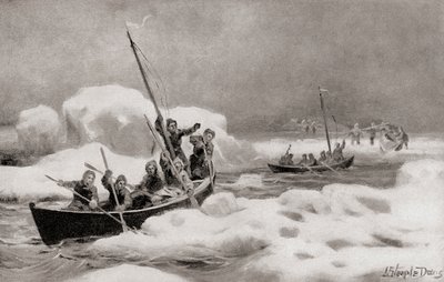 Elisha Kent Kane, chef de la deuxième expédition Grinnell de 1853, à la recherche de l