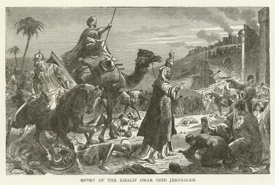 Entrée du calife Omar à Jérusalem - American School