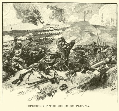 Épisode du Siège de Plevna - American School