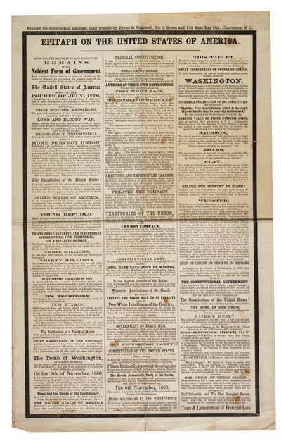 Épitaphe des États-Unis d