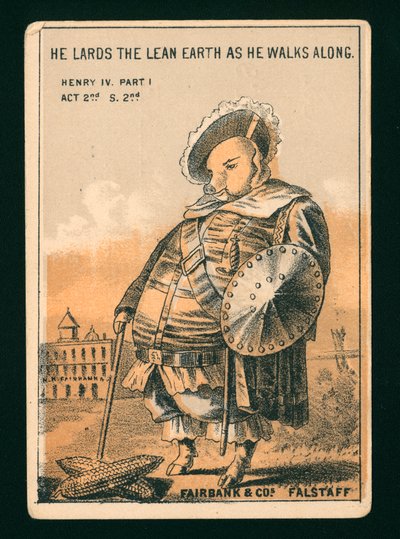 Falstaff, de Henry IV Partie 1 de Shakespeare - American School