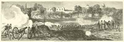 Troupes fédérales devant Jackson, Mississippi, juillet 1863 - American School