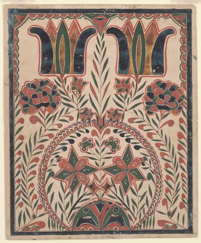 Peinture Fraktur - American School