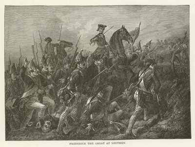 Frédéric le Grand à Leuthen - American School