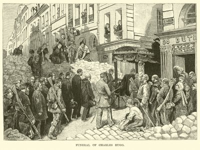 Funérailles de Charles Hugo - American School