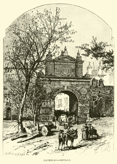Porte, Séville - American School