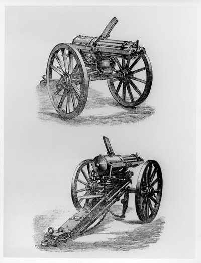 Mitrailleuse Gatling - American School