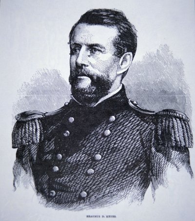 Général Erasmus Keyes (1810-95) - American School